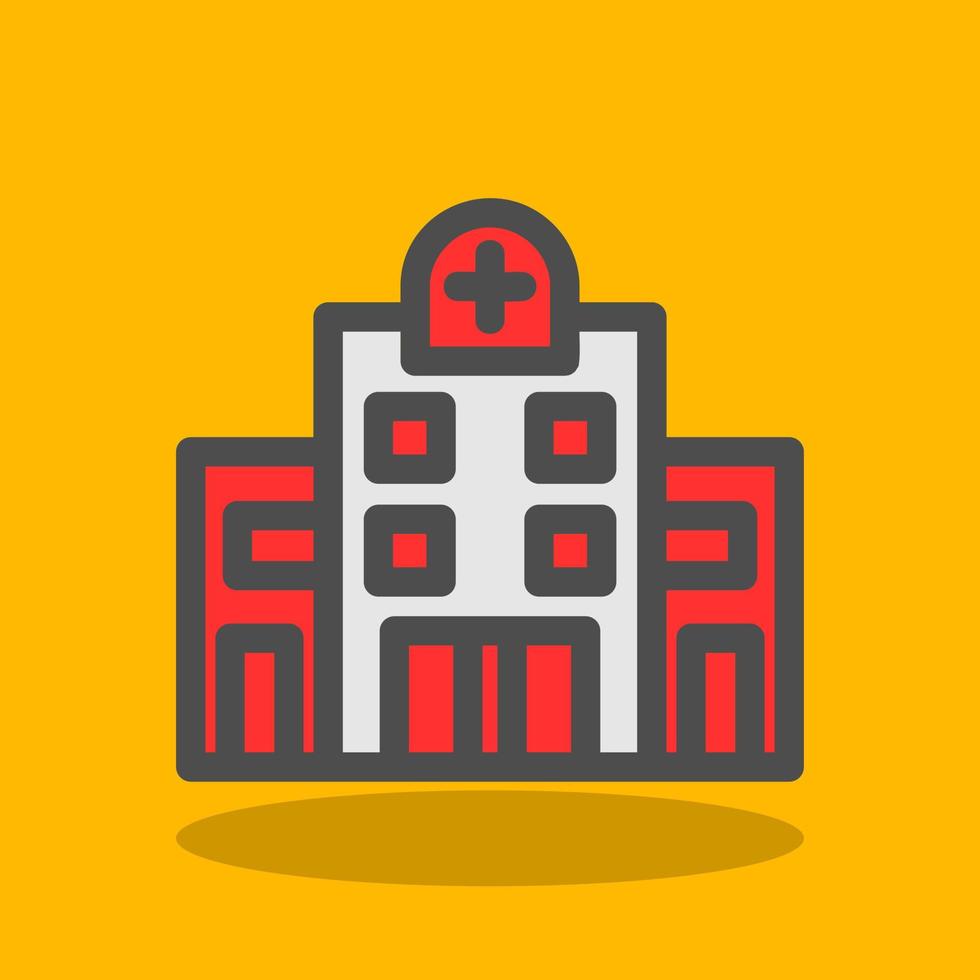 Hospital Vector Icon Design