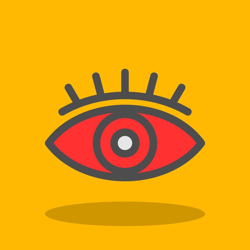 diseño de icono de vector de ojos