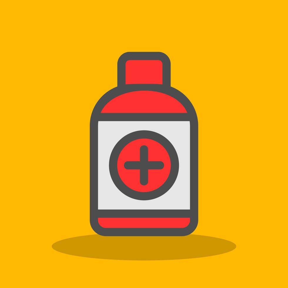 Ointment Bottle Vector Icon Design