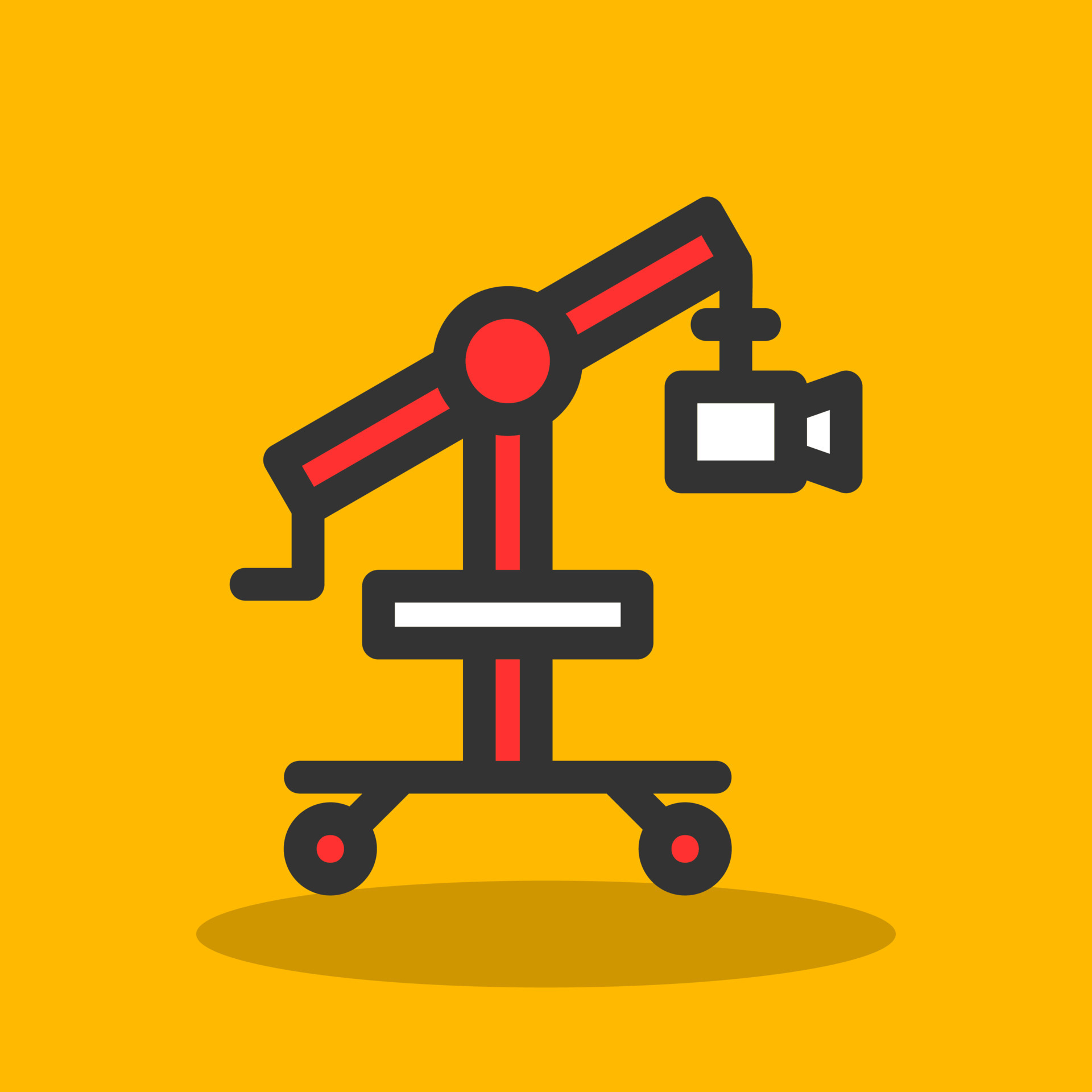 Camera Crane Vector Icon Design 20107198 Vector Art at Vecteezy