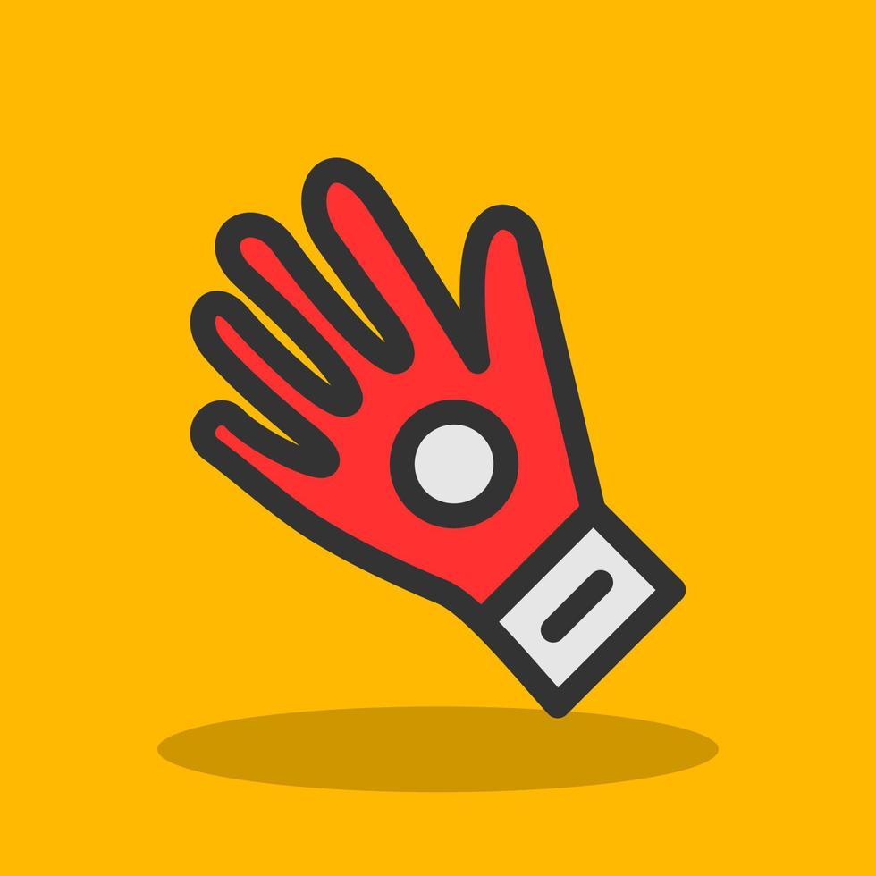 Gloves Vector Icon Design