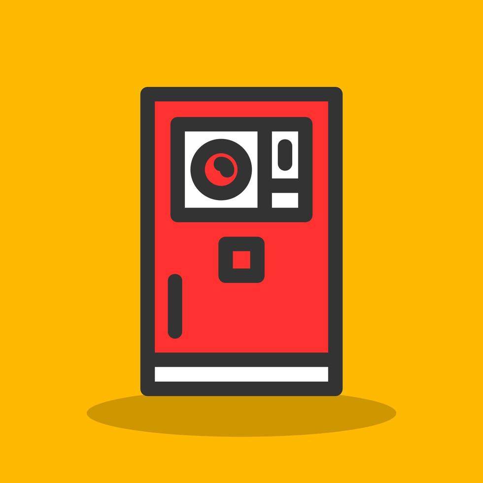 Smartphone Camera Vector Icon Design