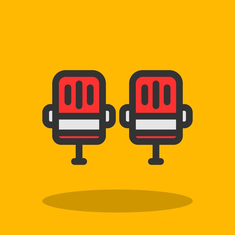 Seating Vector Icon Design