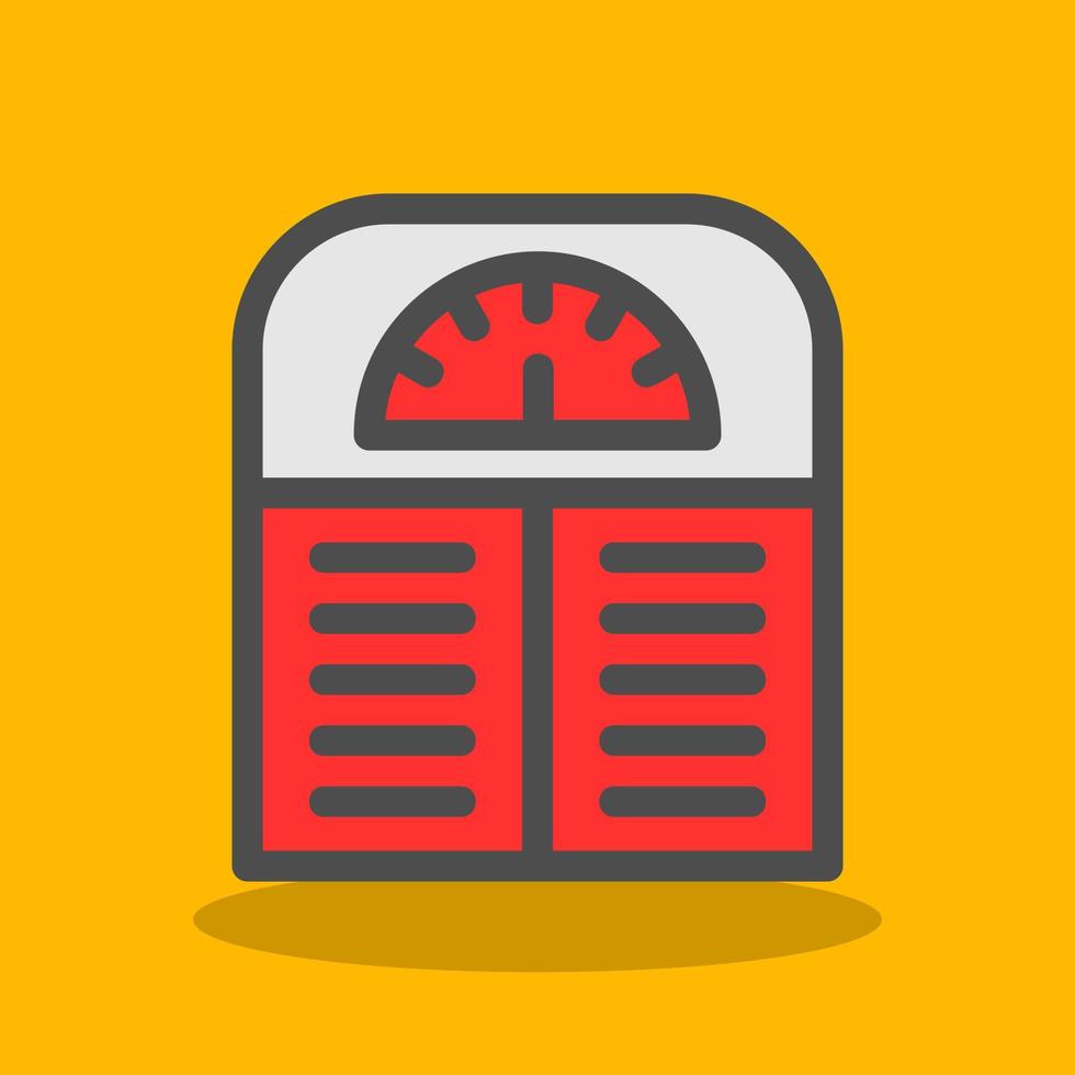 Weight Scale Vector Icon Design