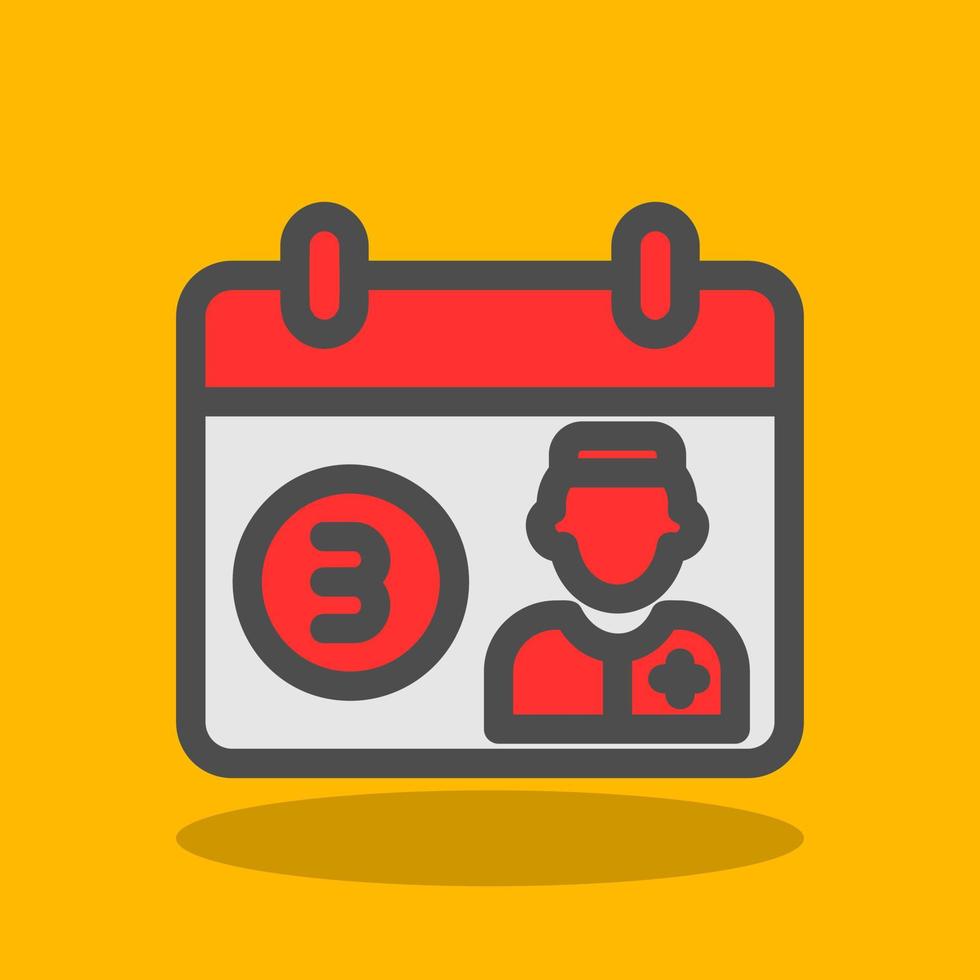 Doctor Visit Day Vector Icon Design