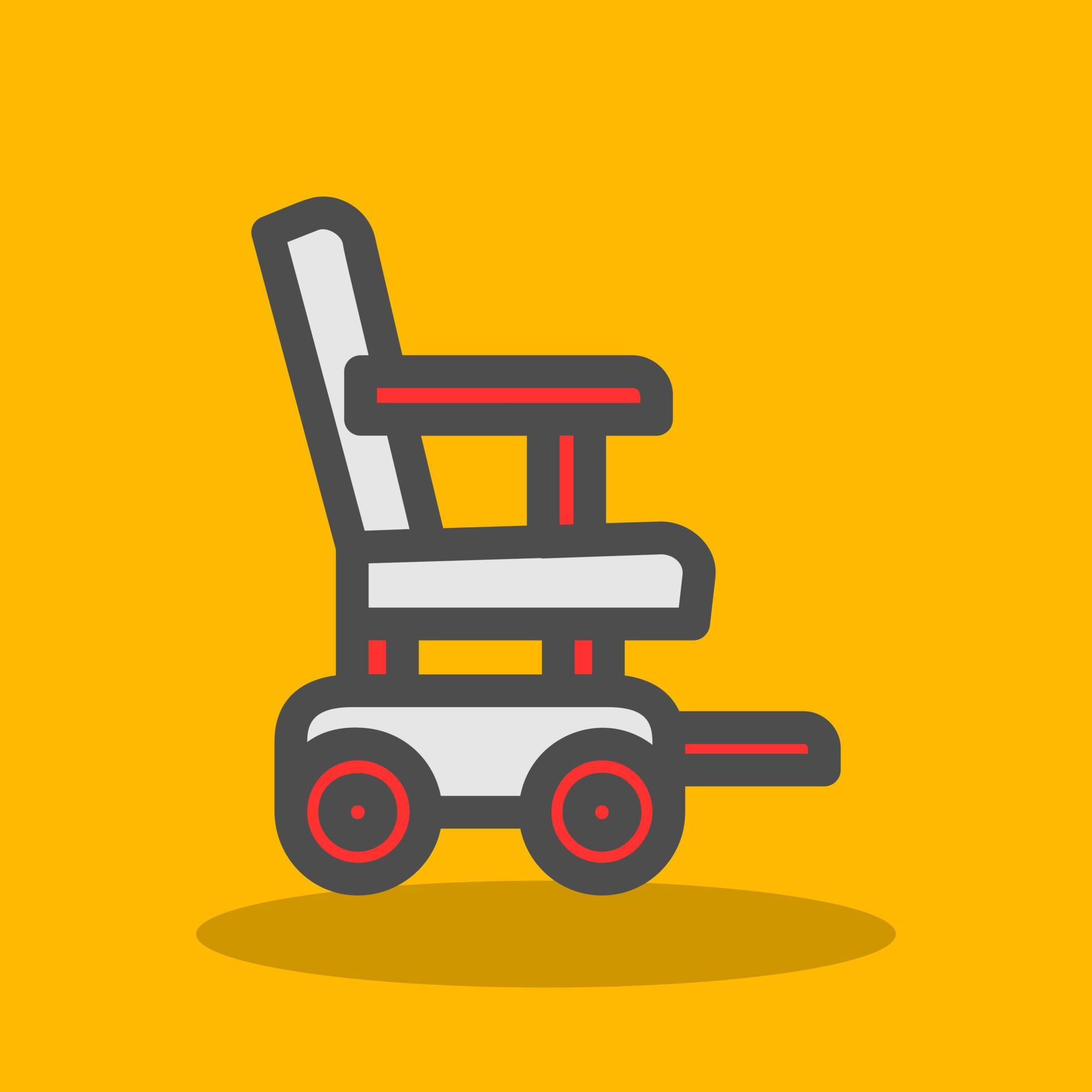 Automatic Wheelchair Vector Icon Design 20107553 Vector Art at Vecteezy