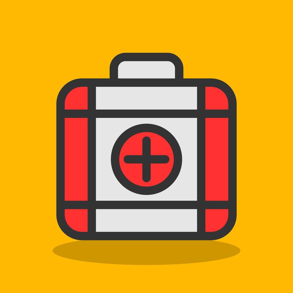 Medical Kit Vector Icon Design