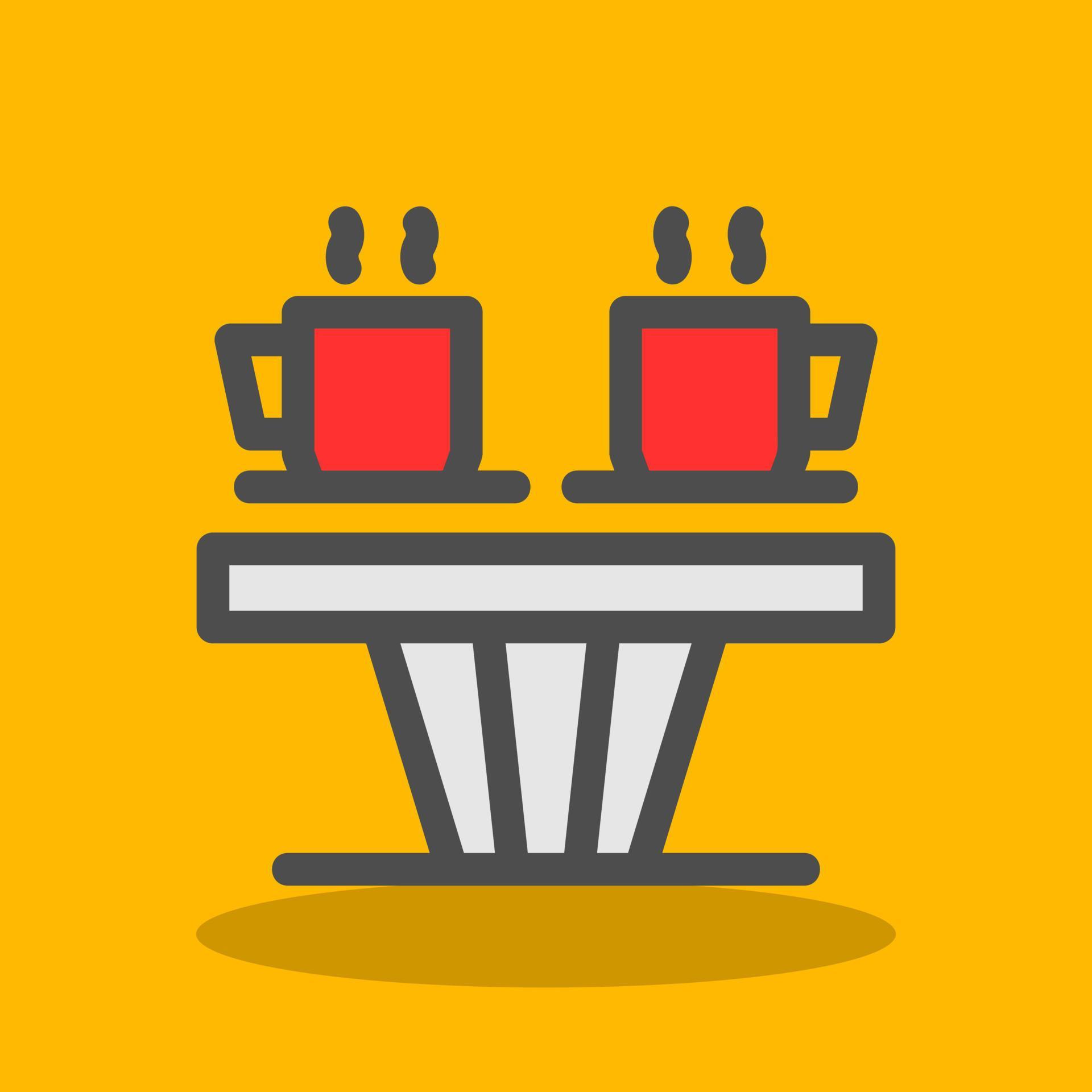 Coffee Table Vector Icon Design 20107755 Vector Art at Vecteezy