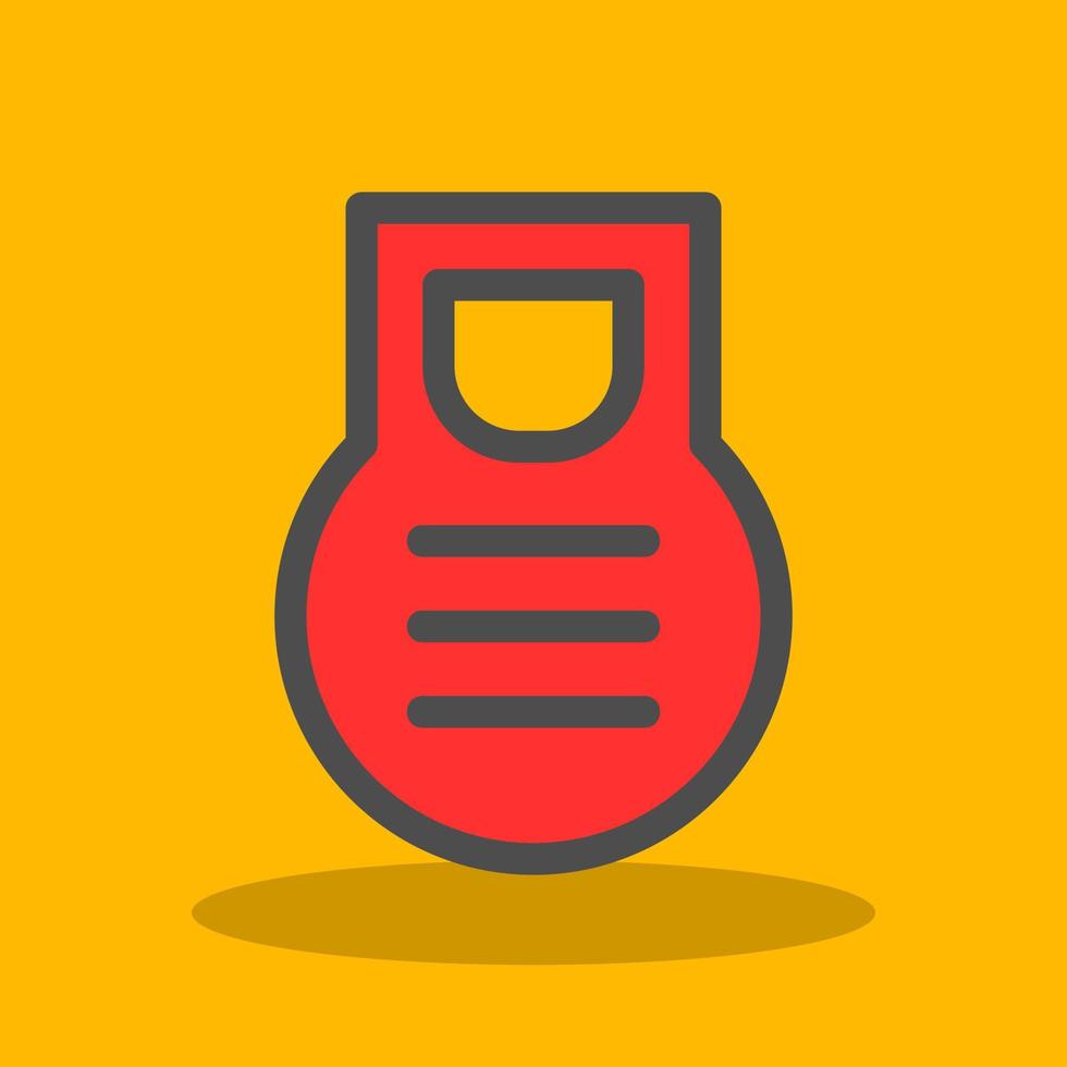 Kettlebell Vector Icon Design