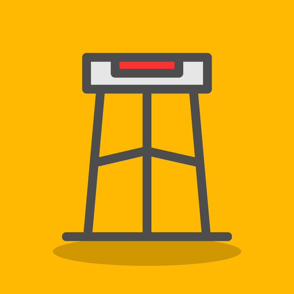 Bar Stool Vector Icon Design