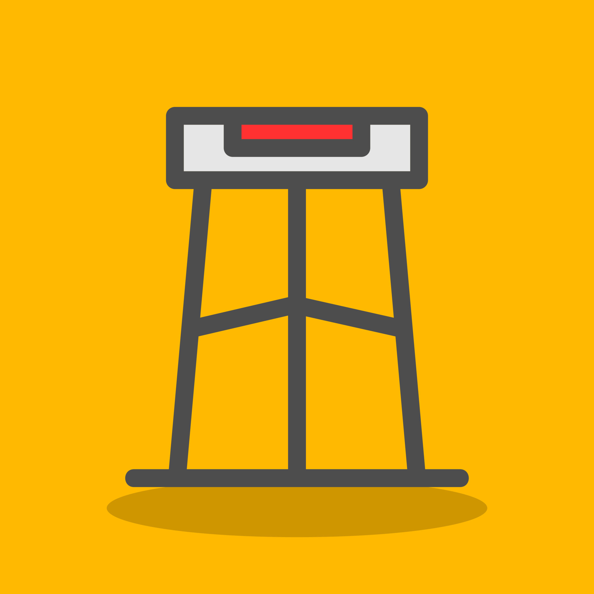 Bar Stool Vector Icon Design 20107807 Vector Art at Vecteezy