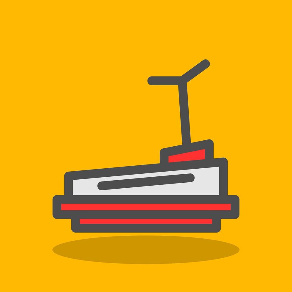 Treadmill Vector Icon Design