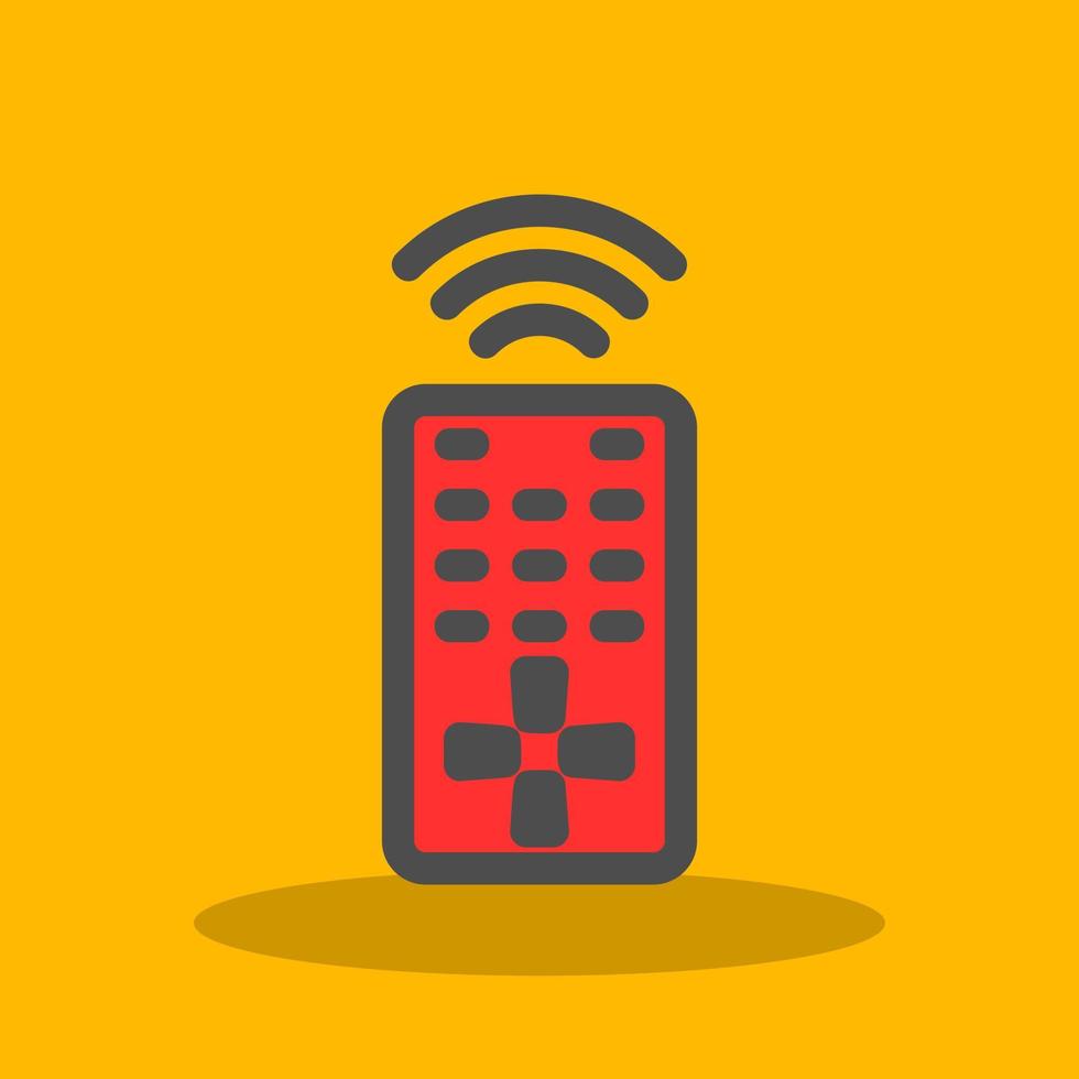 Remote Control Vector Icon Design