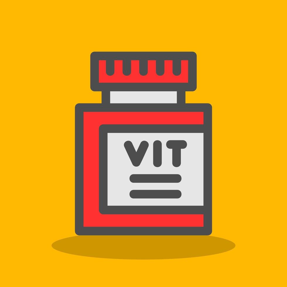 Vitamins Vector Icon Design