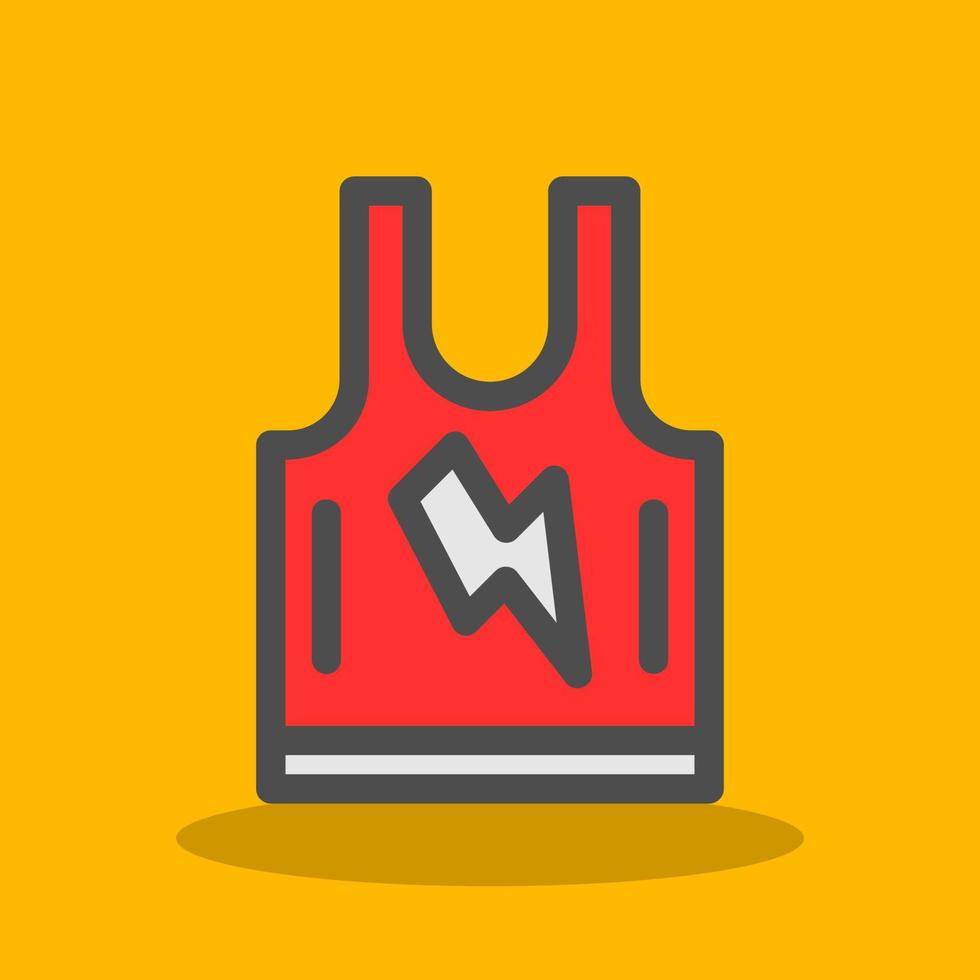 Tank Top Vector Icon Design