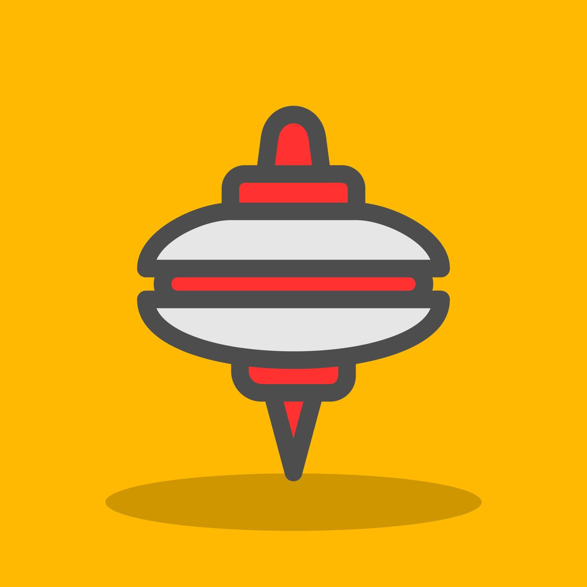 Spinning Top Vector Icon Design 20107904 Vector Art at Vecteezy