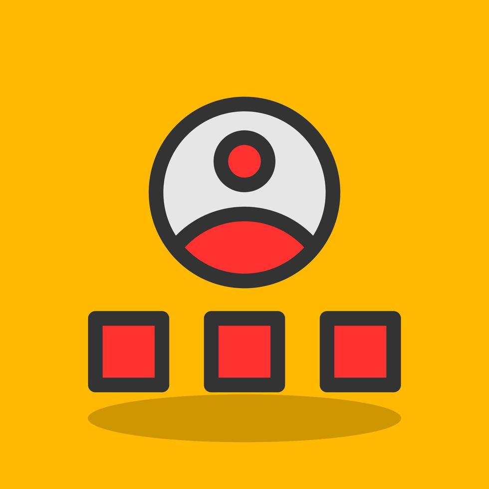 Game Login Vector Icon Design
