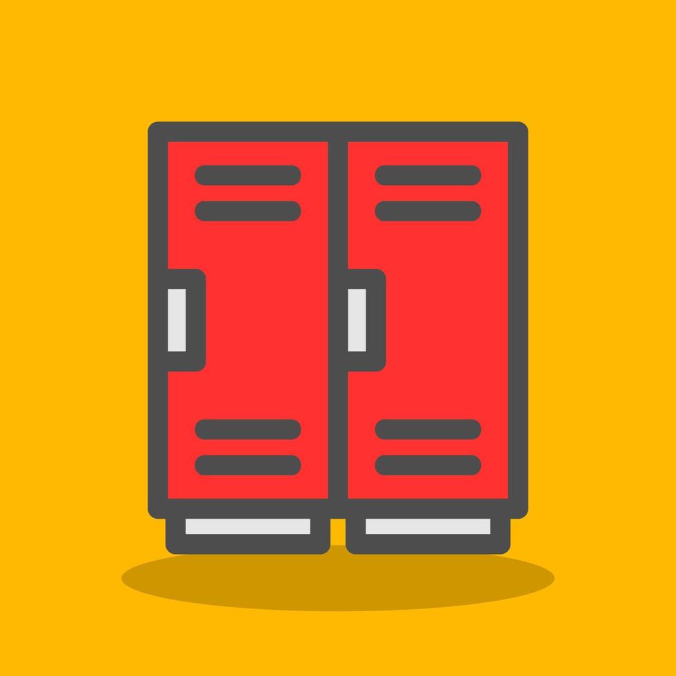 Locker Vector Icon Design