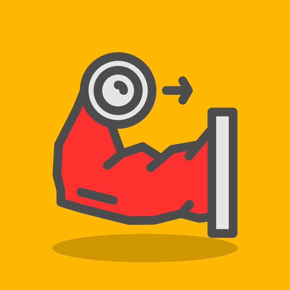 Weightlifter Vector Icon Design