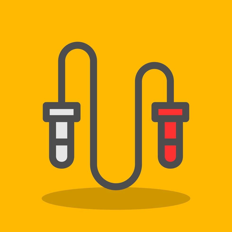 Jumping Rope Vector Icon Design