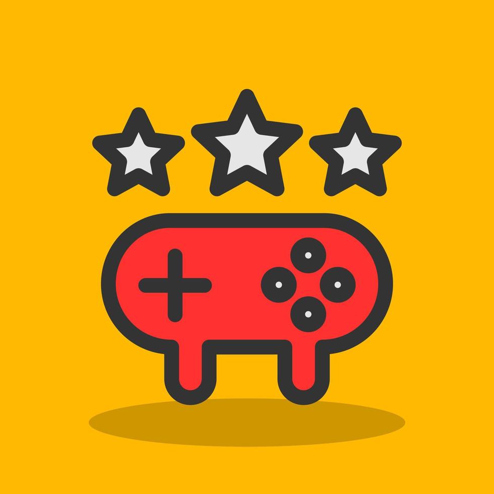 Game Ranking Vector Icon Design