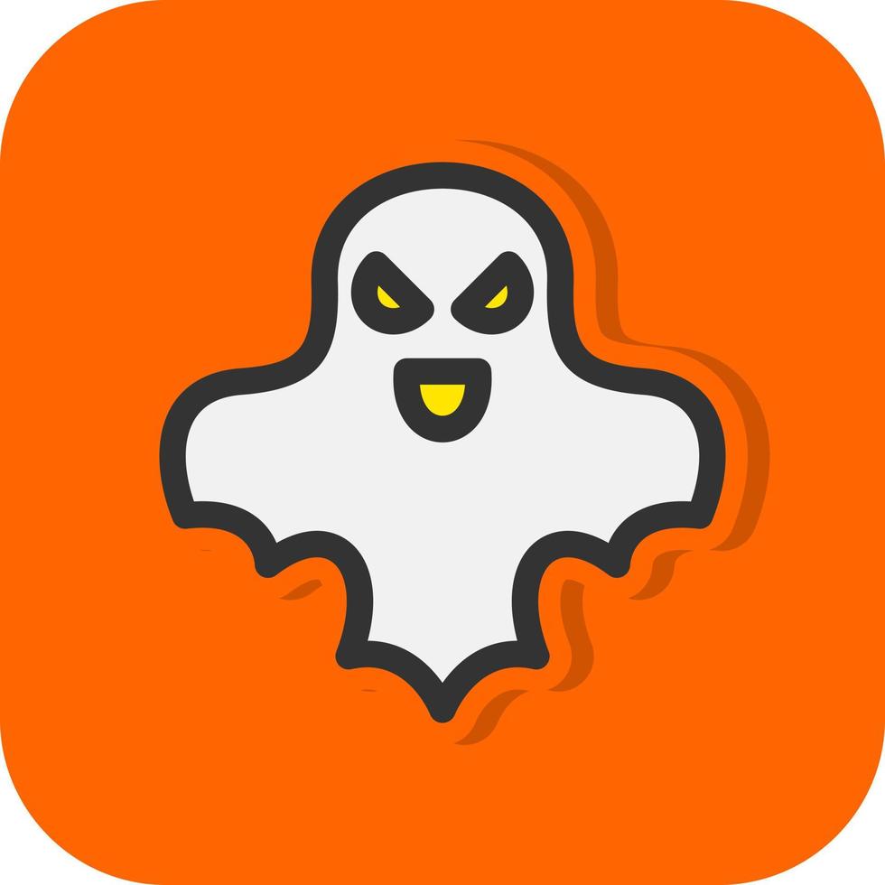 diseño de icono de vector fantasma