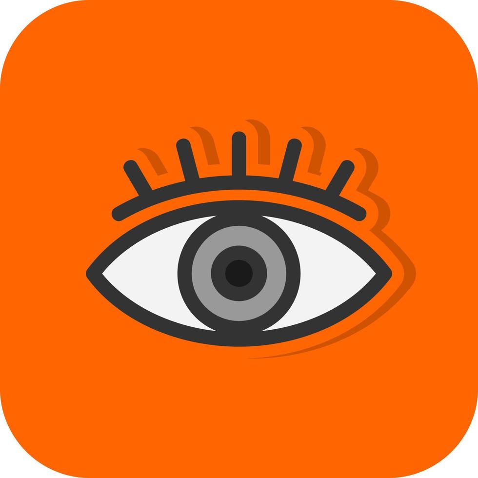 diseño de icono de vector de ojos