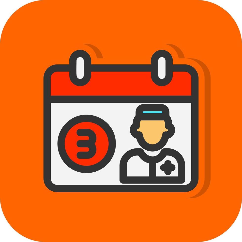 Doctor Visit Day Vector Icon Design