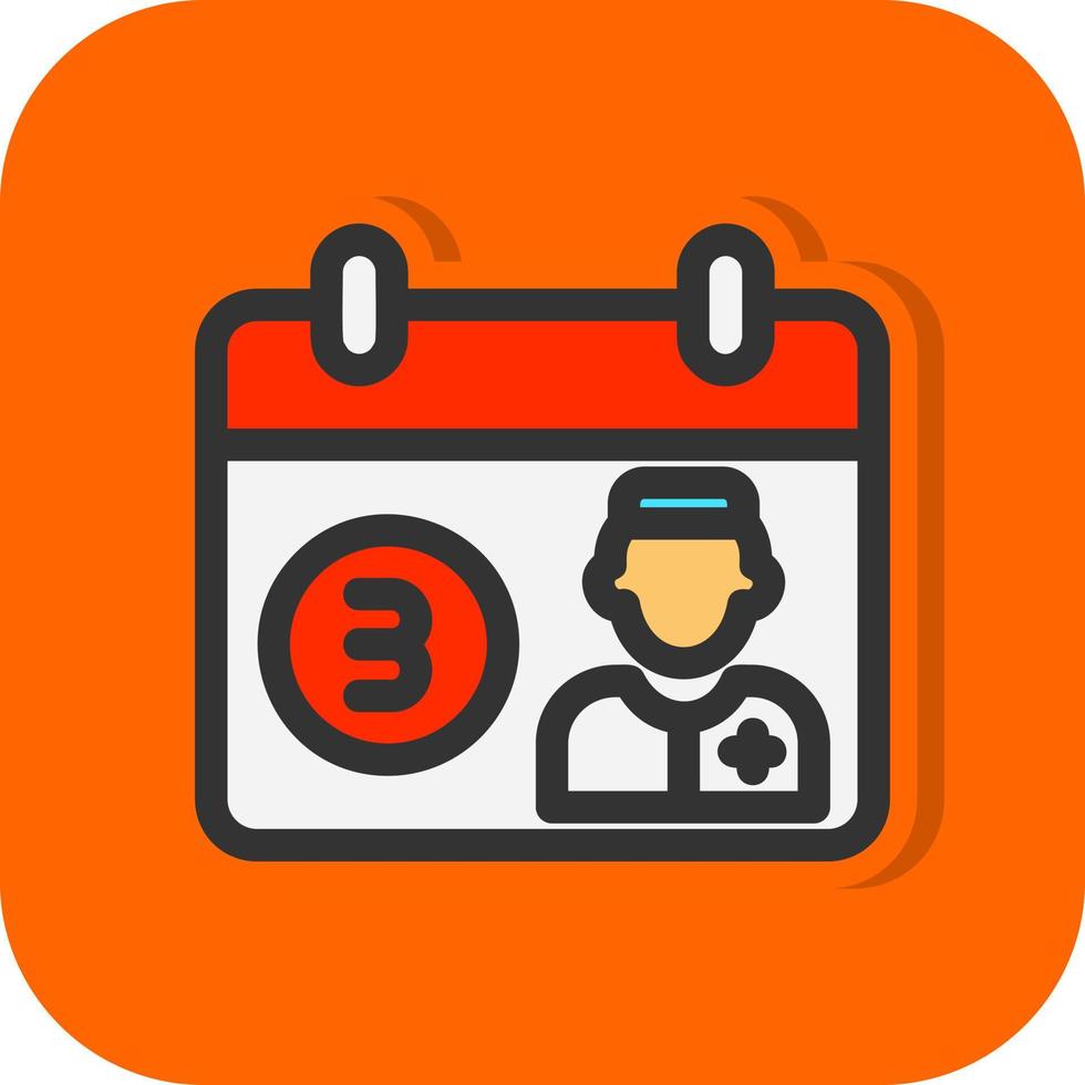 Doctor Visit Day Vector Icon Design