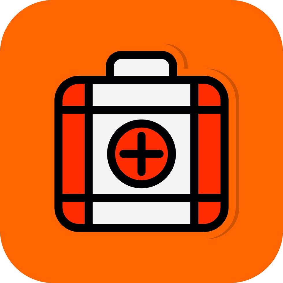 Medical Kit Vector Icon Design