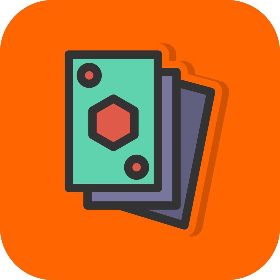 Playing Cards Vector Icon Design