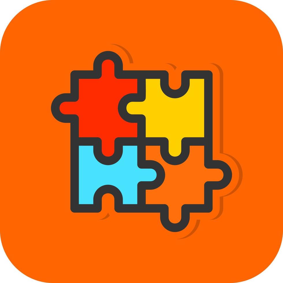 Puzzle Vector Icon Design