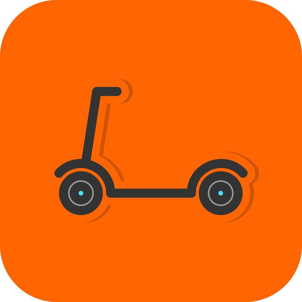 Scooter Vector Icon Design