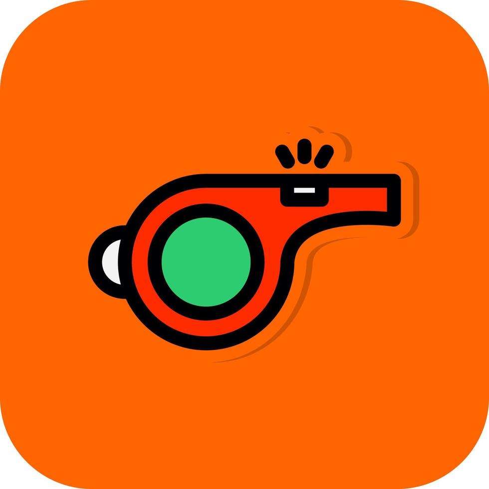 Whistle Vector Icon Design