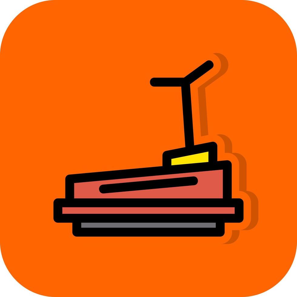 Treadmill Vector Icon Design