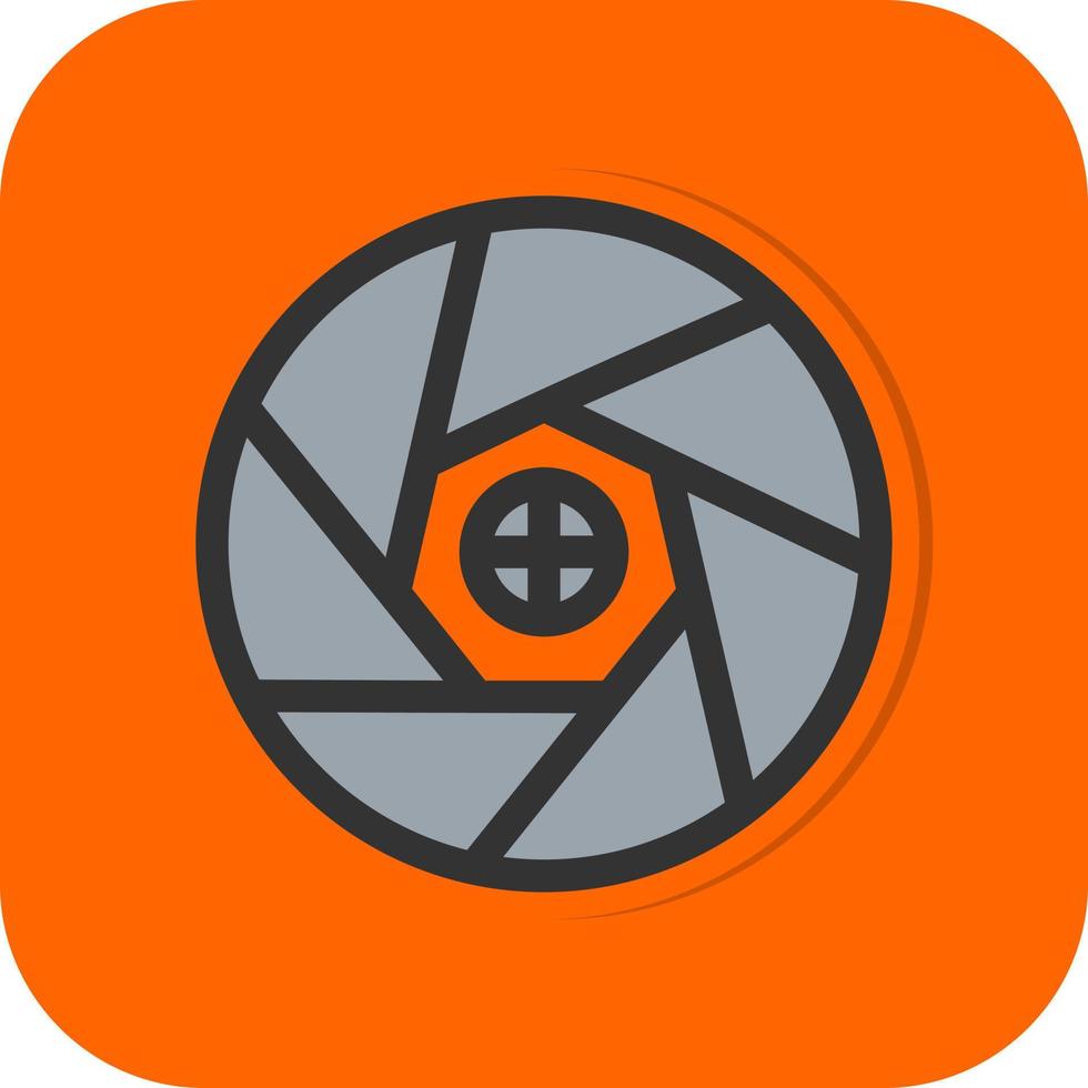 Diaphragm Vector Icon Design