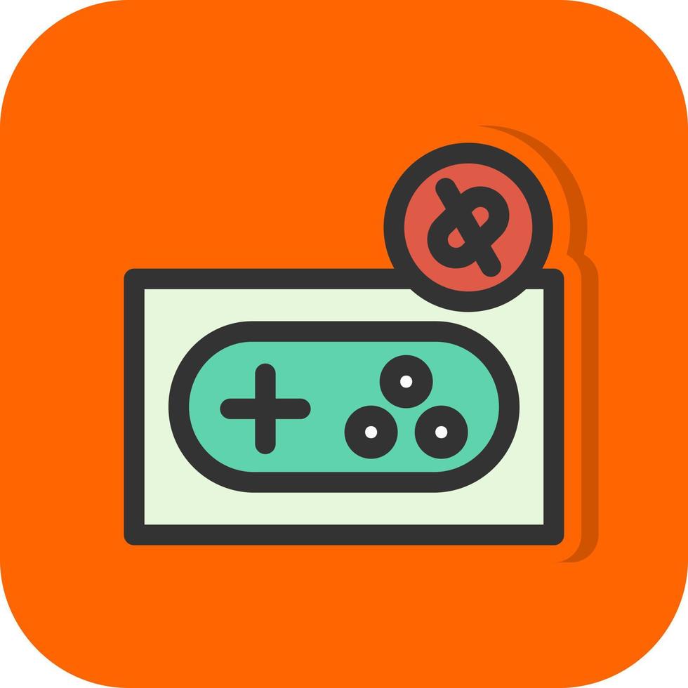 Game Disconnect Vector Icon Design