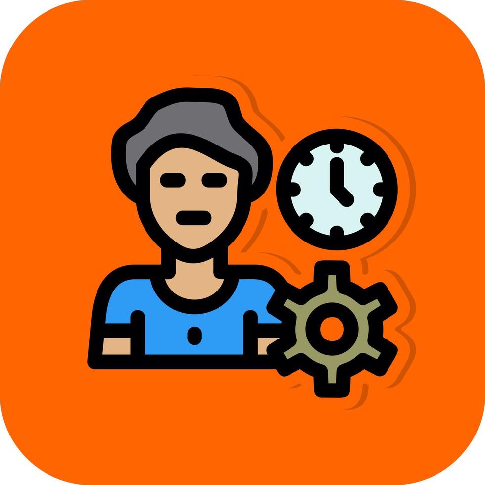 Stress Management Vector Icon Design