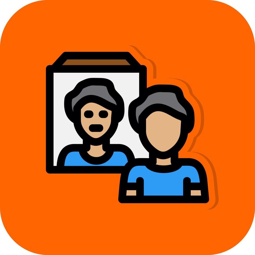 Self Awareness Vector Icon Design