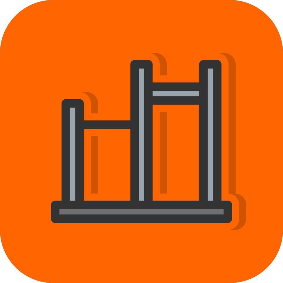 Chin Ups Vector Icon Design