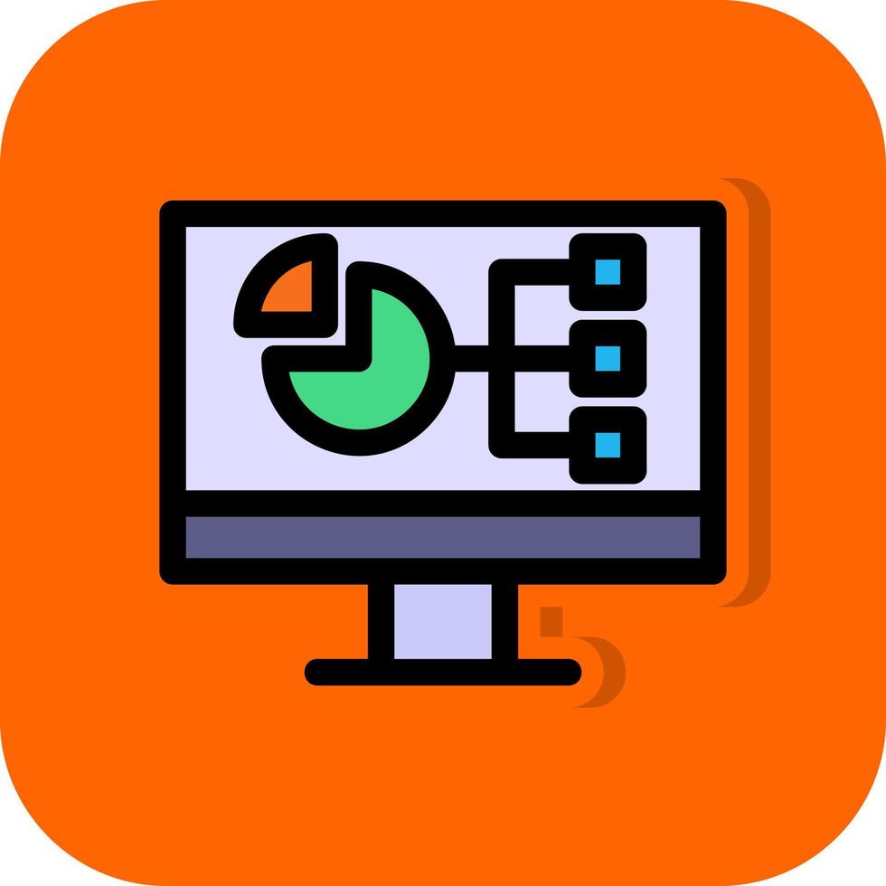 Data Visualization Vector Icon Design
