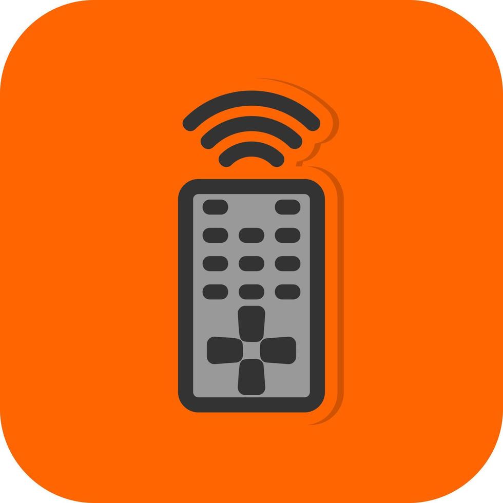 Remote Control Vector Icon Design