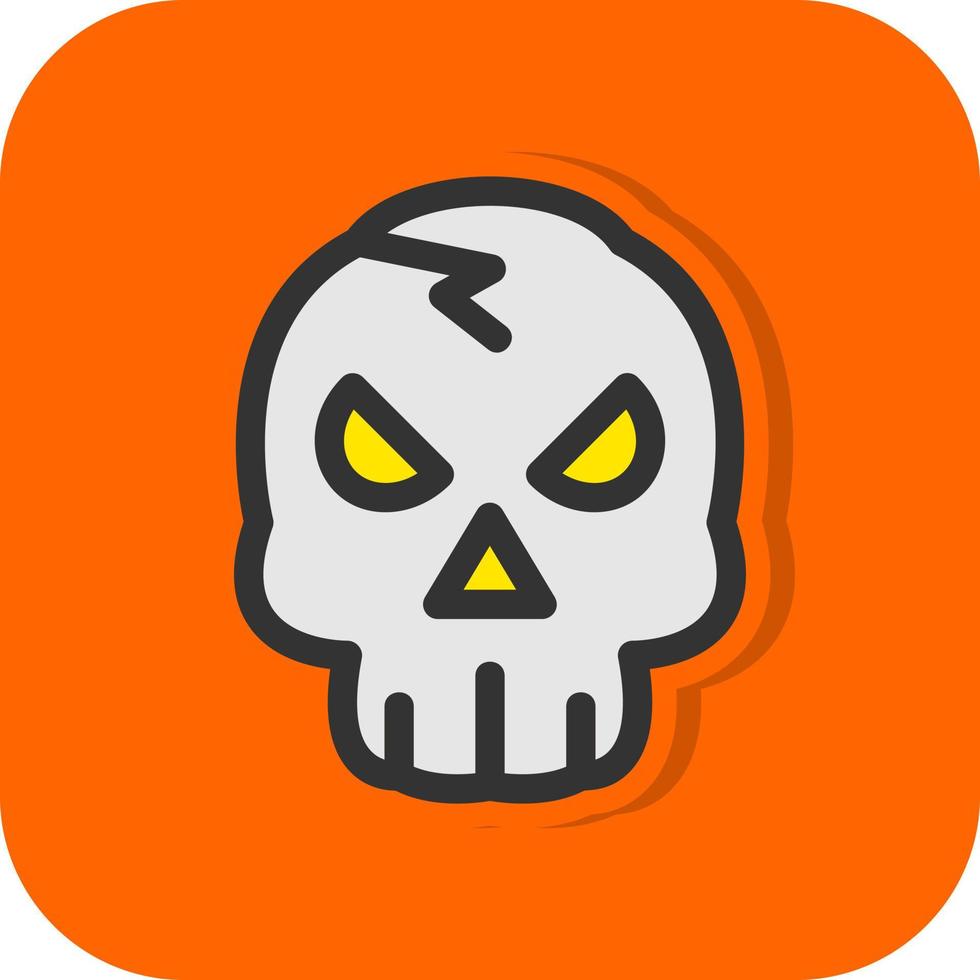 Skull Vector Icon Design