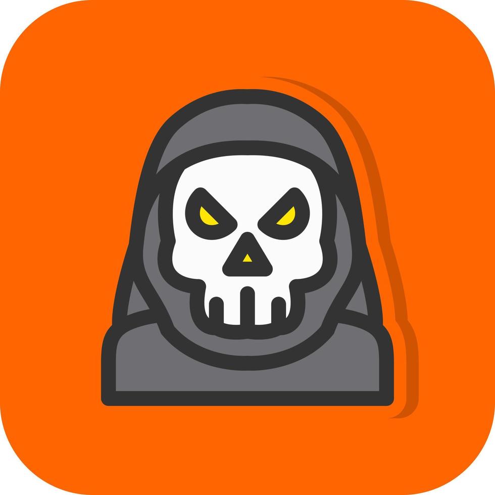 Grim Reaper Vector Icon Design