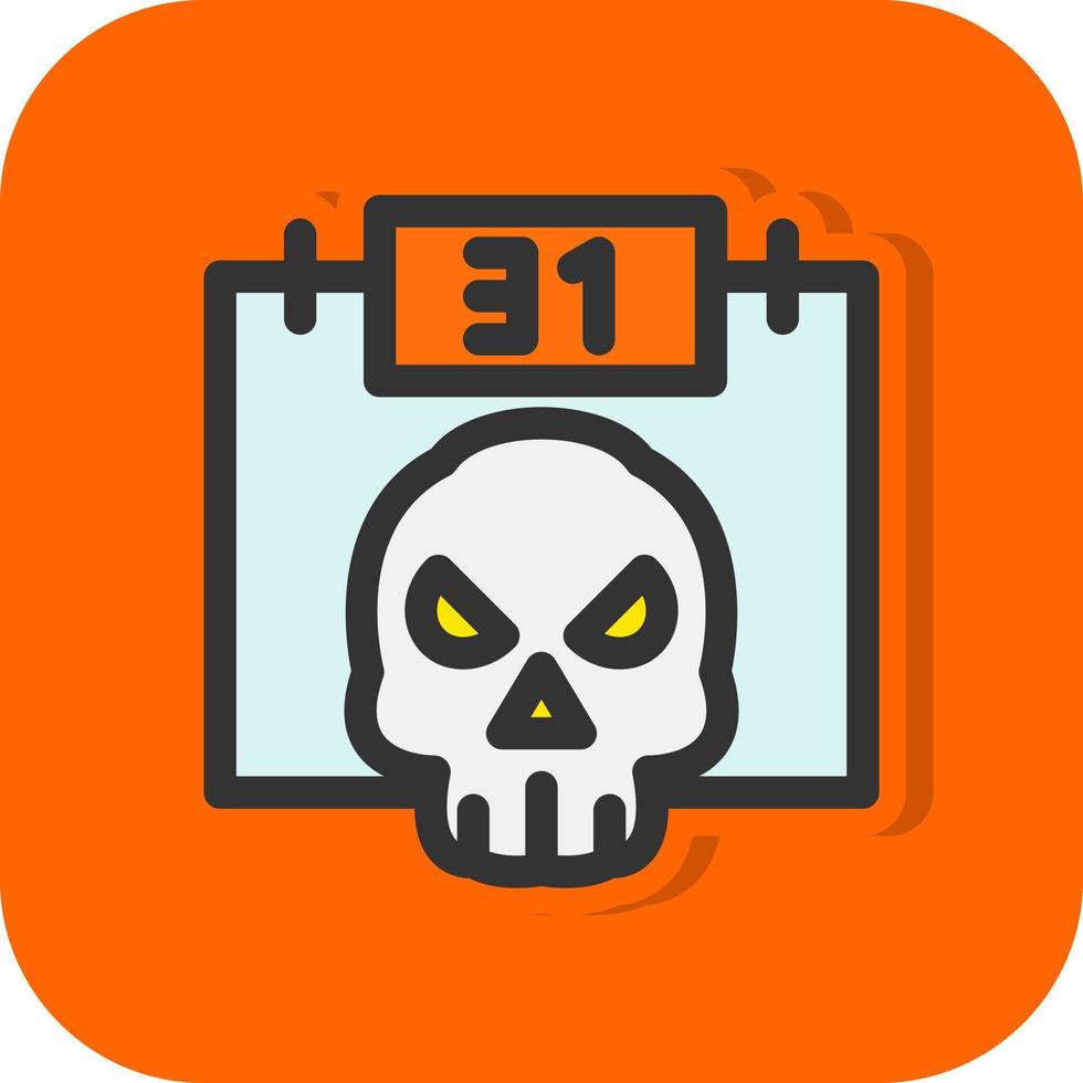 October 31st Vector Icon Design