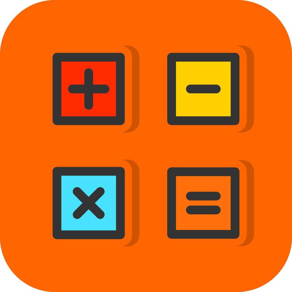 Maths Vector Icon Design