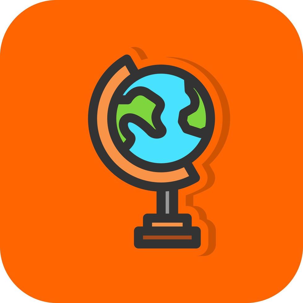 Globe Vector Icon Design