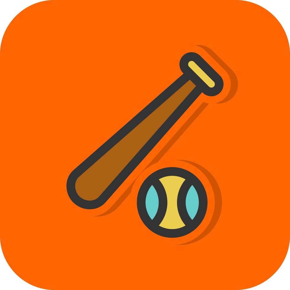 diseño de icono de vector de béisbol