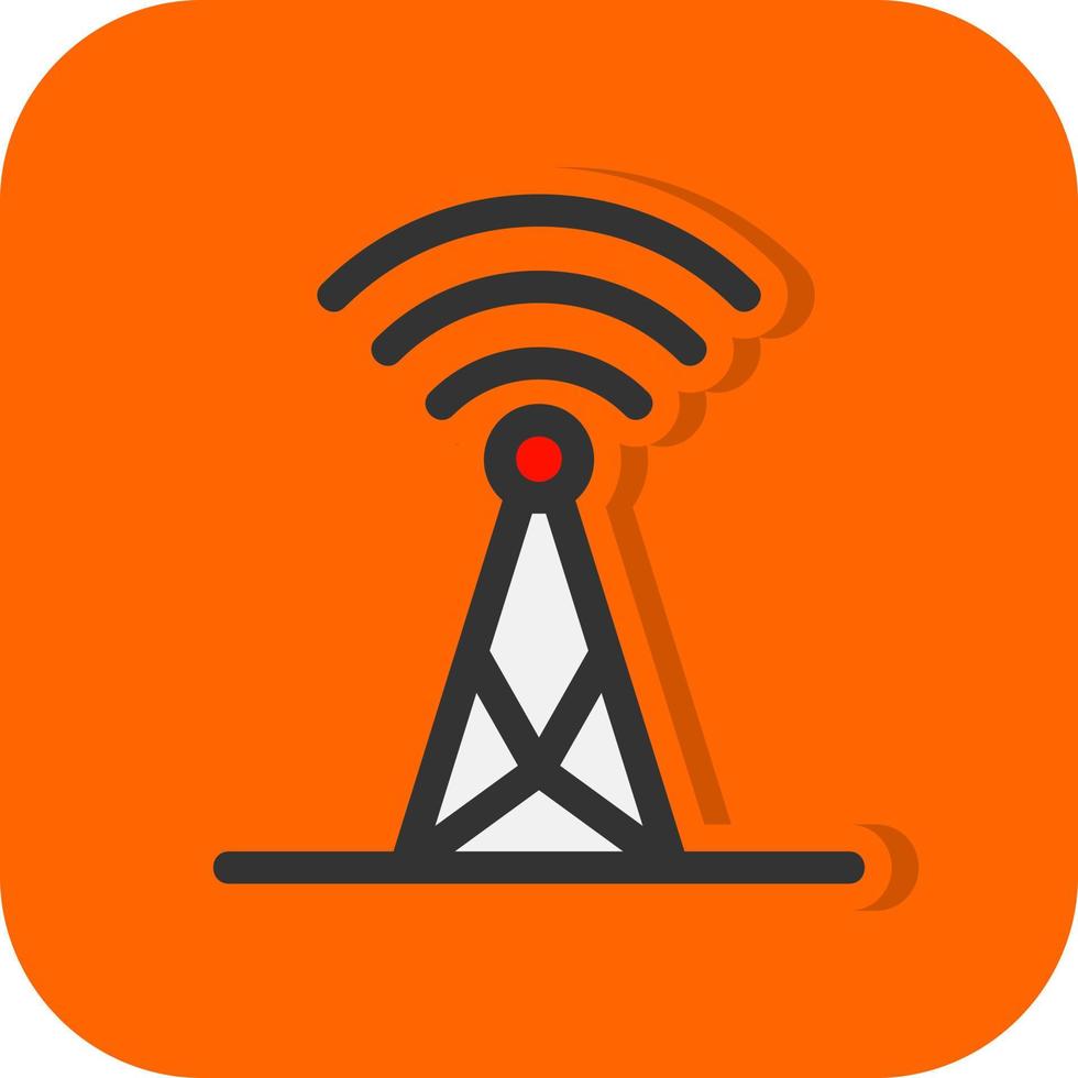 Broadcast Vector Icon Design