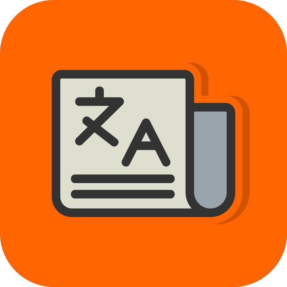 Translate Vector Icon Design